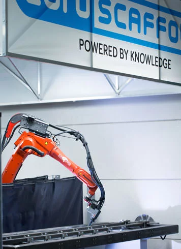 Euroscaffold-eigen-productie-robot