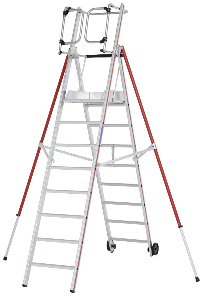 Platformladder 8 sporten