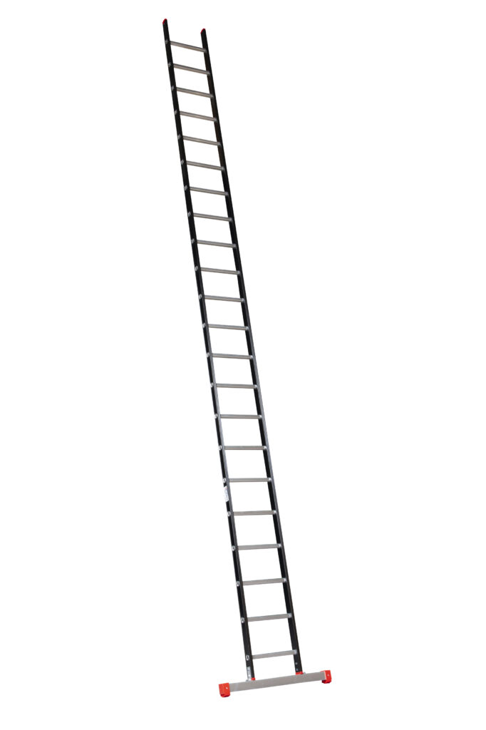 ALPINE Enkele ladder met stabiliteitsbalk 1x22