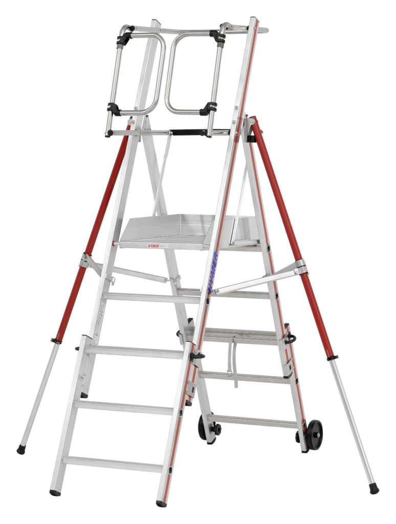 Platformladder 3-5 sporten Uitschuifbaar