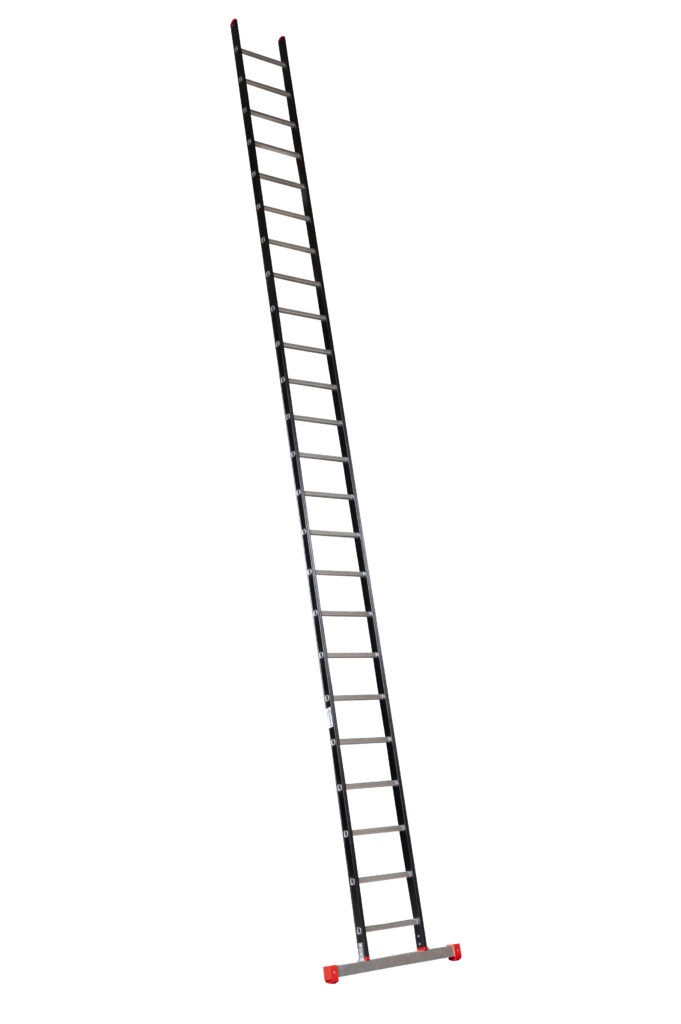 ALPINE Enkele ladder met stabiliteitsbalk 1x24