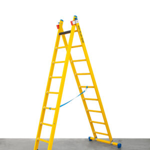 Alga Kunststof reformladder 2 delig 2x12