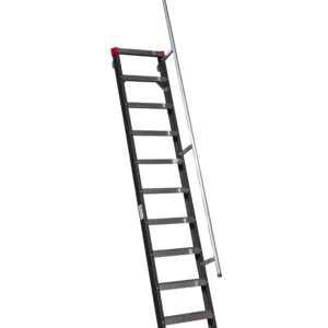 ANTILOPE Magazijntrap met ARBOleuning doorlopend 1x12