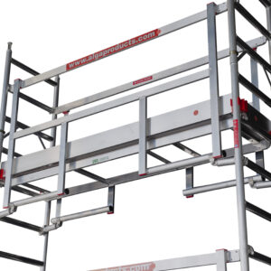 Alga Aluminium voorloopleuning 2 meter