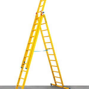 Alga Kunststof reformladder 3 delig 3x12