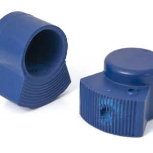 Eindkap stabiliteitsbalk rond ø 5 cm. (set 2 stuks)