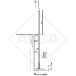 Alga Gevelladder GLB-209