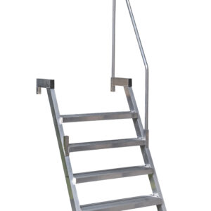 Aluminium Bulwark ladder 1 leuning