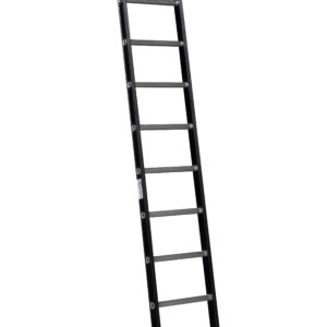Alga ALPINE Enkele ladder met ladderhaken 1x9