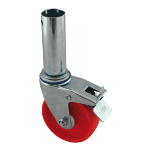 Alga Steigerwiel kunststof geremd ø125 mm.