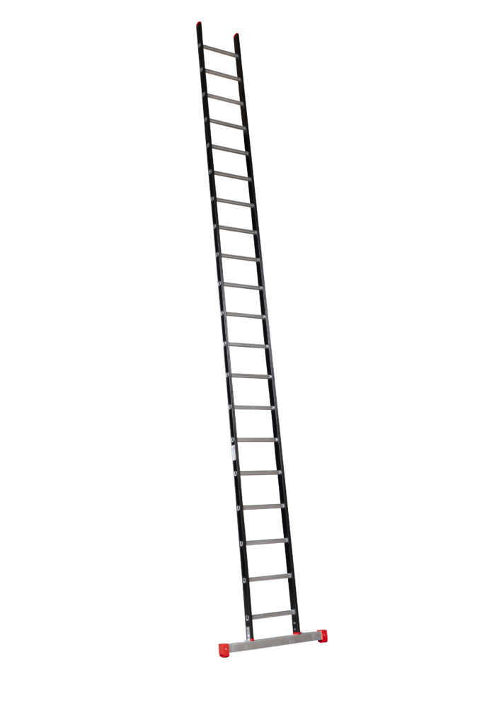 ALPINE Enkele ladder met stabiliteitsbalk 1x20