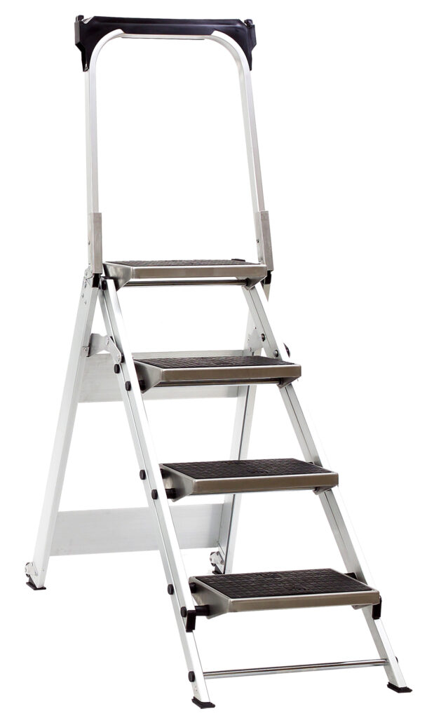 Comforttrap 1x4 treden met leuning
