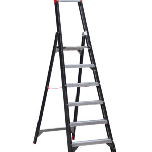 BISON Enkel Oploopbare Trap 6 treden