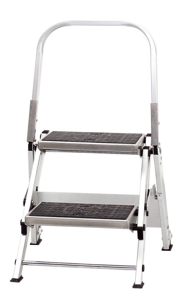 Comforttrap 1x2 treden met leuning