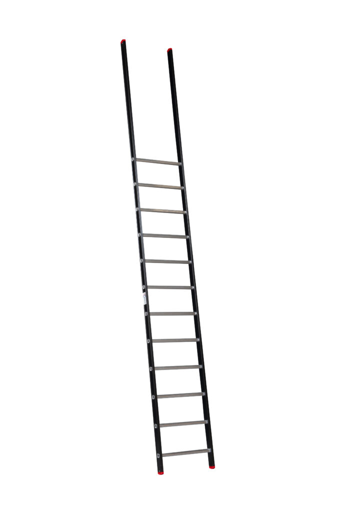 HIMALAYA Bouwladder 1x6 sporten met rechte voet