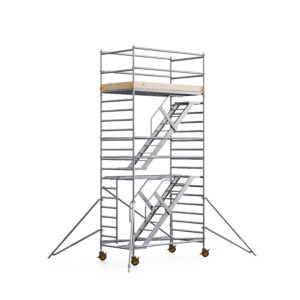 CUSTERS® Trappentoren 6m x 250cm x 130cm - Platform Hout