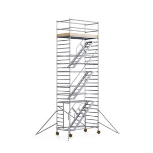 CUSTERS® Trappentoren 8m x 250cm x 130cm - Platform Hout