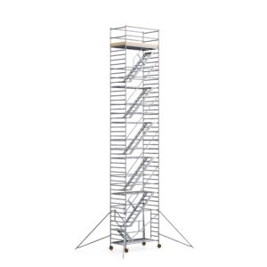 CUSTERS® Trappentoren 13m x 250cm x 130cm - Platform Hout
