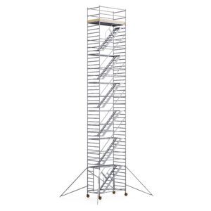 CUSTERS® Trappentoren 14m x 250cm x 130cm - Platform Hout