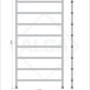 Alga Opbouwframe 8 sporten breed