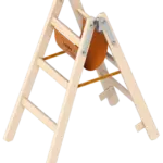 Dubbele Houten Ladder 2x3 Sporten – 0