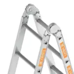 Dubbele Telescoopladder Aluminium 4x6 Sporten – 6