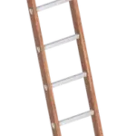 Enkele  Houten Bouwladder 10 Sporten – 2