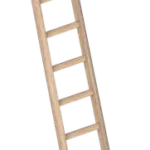 Enkele Houten Bouwladder 14 Sporten – 4 Meter