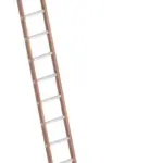 Enkele  Houten Bouwladder 15 Sporten – 4