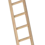 Enkele Houten Bouwladder 10 Sporten – 3  Meter