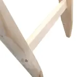 Enkele Houten Bouwladder 21 Sporten – 6 Meter