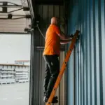 Enkele  Houten Bouwladder 15 Sporten – 4
