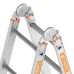 Klapladder Aluminium 2x8 Sporten – 4