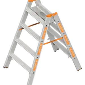 Zware Aluminium Opstap 2x4 Treden – 0