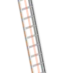 Schuifladder Aluminium 2x16 Sporten – 8