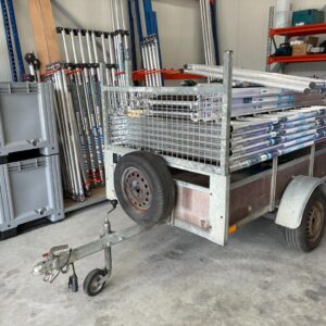 Alumexx rolsteiger 8,2m met aanhanger